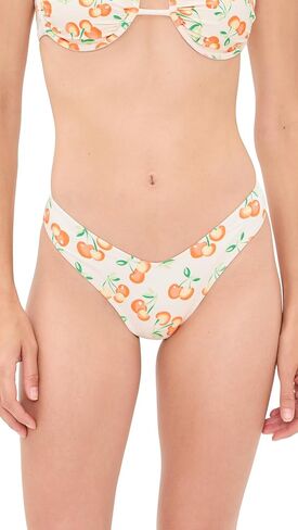 Montce Women's Sherbet Cherry Bikini Bottoms in Saudi Arabia