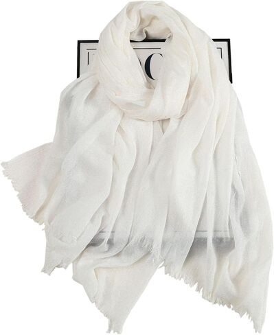 Solid Color Cotton And Linen Textured Scarf, Women'S High-End Sunscreen Beach Shawl in Saudi Arabia