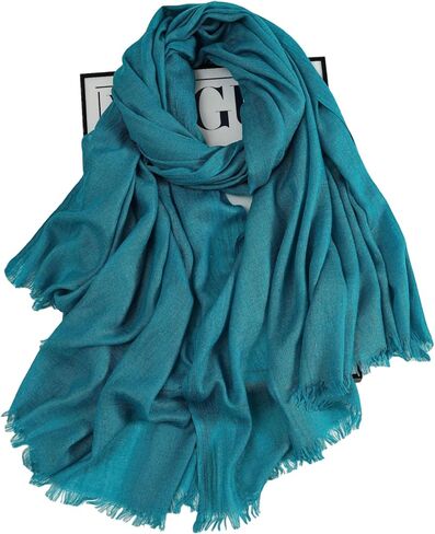 Solid Color Cotton And Linen Textured Scarf, Women'S High-End Sunscreen Beach Shawl in Saudi Arabia