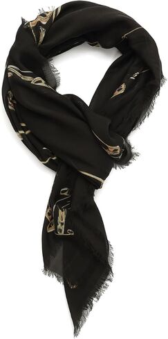 وشاح كورا مربع للسيدات من AllSaints، إكسسوار أنيق وخفيف الوزن in Kuwait