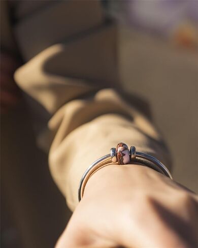 خرزة زجاجية من TROLLBEADS Purple Mountain Majesties - تحية للمناظر الطبيعية الأمريكية | سحر العلامة التجارية الأصيلة | زجاج | الولايات المتحدة الأمريكية حبة البلد 2025 | مجموعة تصميم التصميم in Kuwait