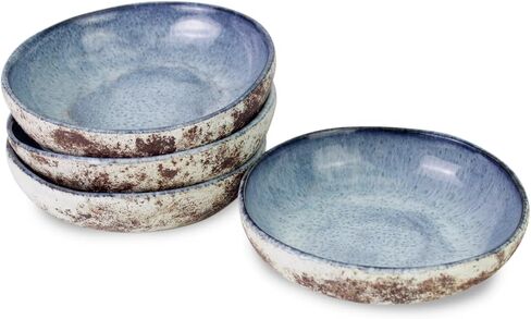 roro 5 Inch Handmade Ceramic Small Bowl, Rustic Coral in Saudi Arabia