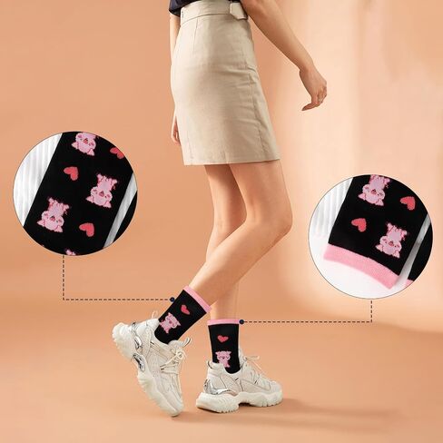 Pig Gifts for Women and Girls Cute Funny Pig Lovers Themed Accessories Socks Presents Christmas Stocking Stuffers Birthday Xmas White Elephant Galentines Graduation Valentines Day Gifts in Kuwait