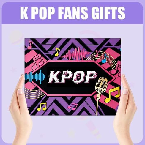 Kpop Gifts Socks - Kpop Singing Socks for Women K-pop Fans Lovers Singers Korean Merch Box Ready for Present in Saudi Arabia