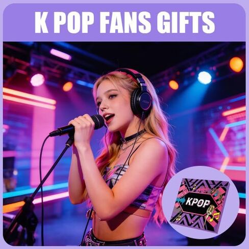Kpop Gifts Socks - Kpop Singing Socks for Women K-pop Fans Lovers Singers Korean Merch Box Ready for Present in Saudi Arabia