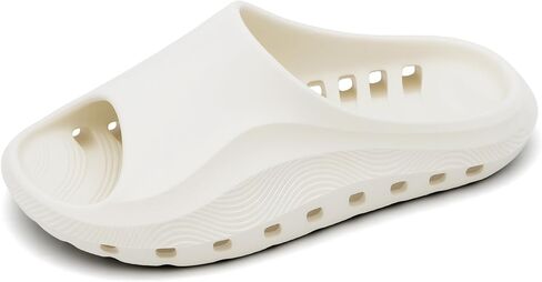 Jerzmy Cloud Slides for Women Men, Comfy Pool Bath Shower Shoes House Summer Slippers Soft Breathable Sandals with Drain Holes Quick Drying for Indoor Outdoor Beach Garden in Saudi Arabia
