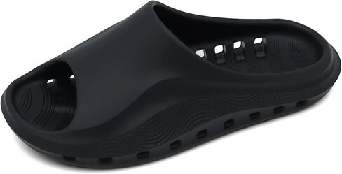 Jerzmy Cloud Slides for Women Men, Comfy Pool Bath Shower Shoes House Summer Slippers Soft Breathable Sandals with Drain Holes Quick Drying for Indoor Outdoor Beach Garden in Saudi Arabia