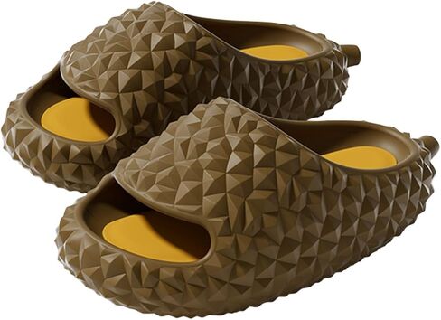 Durian Slides for Men Soft Cloud Foam Slippers Non Slip EVA Pillow Sandals Fun Garden Shoes Outdoor Beach Water Slides Summer in Saudi Arabia