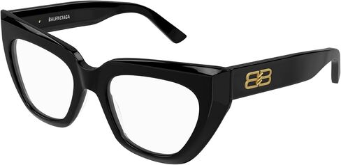 Balenciaga Demo Butterfly Ladies Eyeglasses BB0238O 001 50 in Saudi Arabia