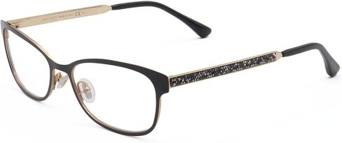 JIMMY CHOO Ladies Black Rectangular Eyeglass Frames Jc20300030054 in Kuwait