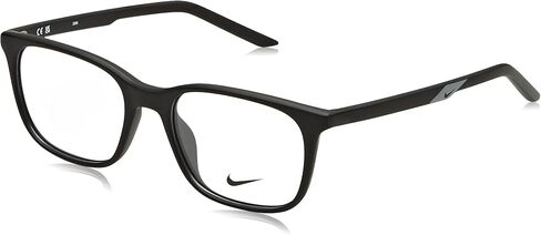 Nike 7255 001 Eyeglasses Women's Matte Black Full Rim Rectangle Shape 53mm in Kuwait