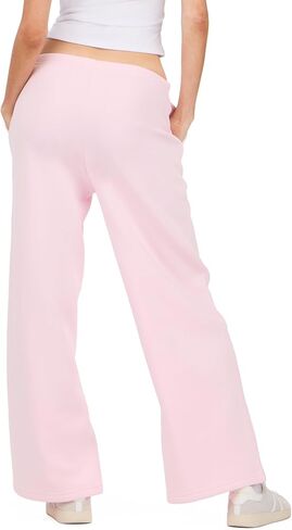 Forever 21 Women's Wide Leg Jogger Pants with Patch Details in Kuwait