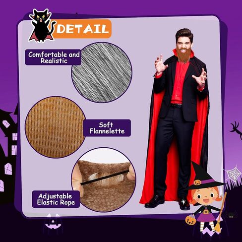 10 Pcs Fake Beards,Funny False Mustaches,Costume Beard Halloween for Adults and Kids Costume Party Cosplay Facial Supplies Black in Kuwait