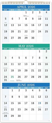 2025 Calendar - 2025 Wall Calendar from January 2025 to December 2025, Calendar 2025 with Premium Paper, Spiral Bound, 14.5'' x 11.5'' in Kuwait