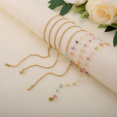 INSYOHO Waist Chain for Women - Boho Crystal waist beads Chain, 18k Gold Plated Layered Belly Body Chain Belt Dainty Jewelry Accessories for Women Mom Wife Daughter Beach Bikini Summer Festival in Saudi Arabia