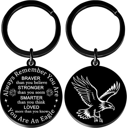 American Eagle Keychain For Men Eagles Gifts For Men Women Teenage Boys Girl Eagles Keychains Patriots Gifts Graduation Father's Day Birthday Gifts For Man in Kuwait