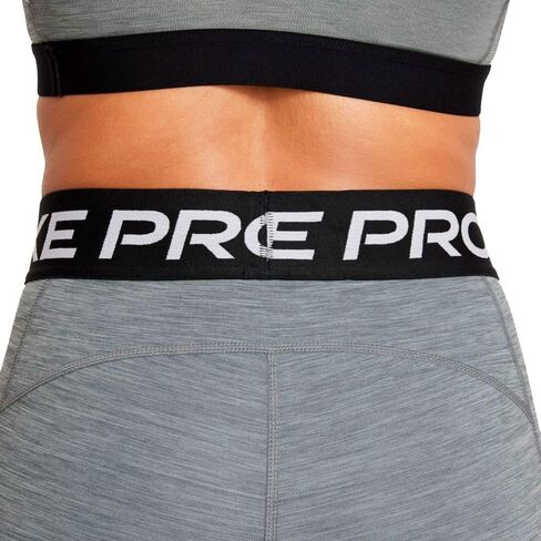 Nike Womens 365 Mid Rise Tight Crop Leggings Gray | Black Medium in Kuwait