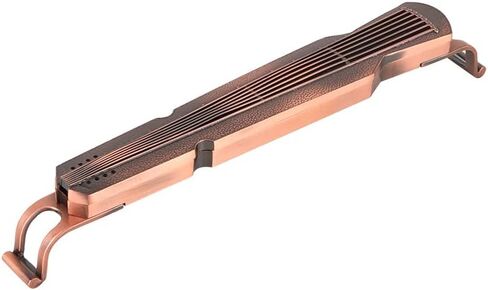 Lyre-Shaped Incense Holder Burner with Ash Catcher - Durable Zinc Alloy Outdoor Tray for Meditation, Yoga & Zen Decor, Portable Ancient-Inspired Spiritual Accessory in Kuwait