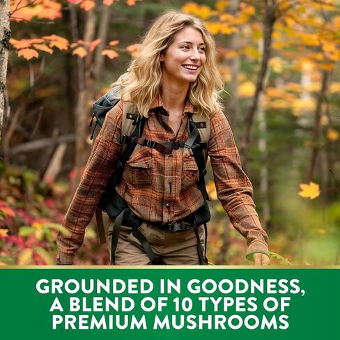 Nature's Truth Mushroom Complex Gummies for Adults | Complex of 10 Mushrooms | with Lion's Mane, Shiitake, & Chaga | Blueberry Flavor | 60 Count | Vegan, Non-GMO & Gluten Free Supplement in Saudi Arabia