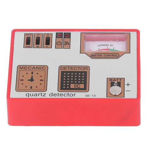 Watch Quartz Tester, Portable 3 in 1 Battery Testing Demagnetization Pulse Checking Tool for Repair Bench Hobbyists ABS 1 Piece in Saudi Arabia