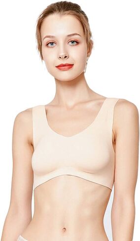 Alexander Silk Women's Silk Sports Bras Padded Tube Bra in Saudi Arabia