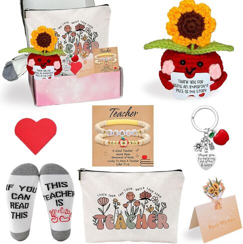 Teacher Appreciation Gifts Set for Women, End of Year Thank You Teachers Gifts from Student,Back to School Thank You for Teachers Women in Saudi Arabia