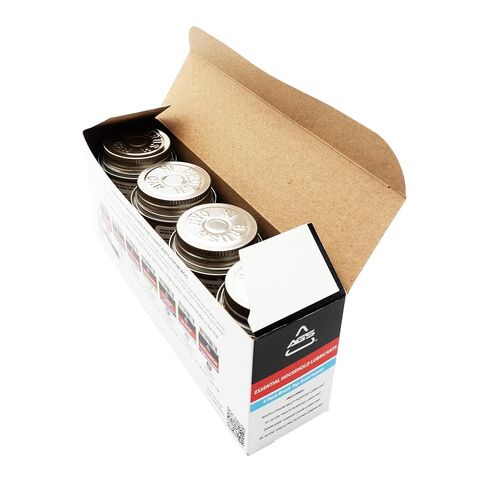AGS Automotive Solutions 4oz Brush Top Lubricant Home Assortment Kit – Includes Dielectric Grease, Multipurpose Lubricant, Garage Door Lubricant, and White Lithium Grease (4-Pack) in Kuwait