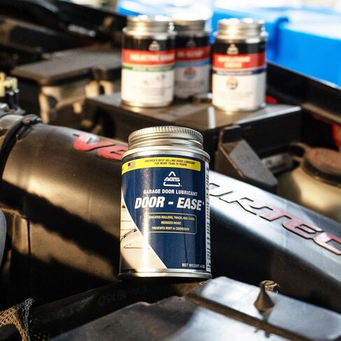 AGS Automotive Solutions 4oz Brush Top Lubricant Home Assortment Kit – Includes Dielectric Grease, Multipurpose Lubricant, Garage Door Lubricant, and White Lithium Grease (4-Pack) in Kuwait