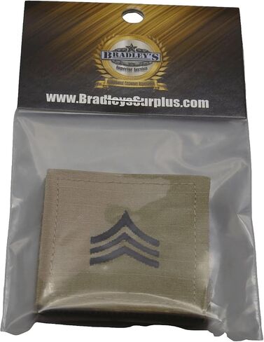 SGT Sergeant Army Rank OCP Patch 2x2 Hook & Loop - Pair in Saudi Arabia