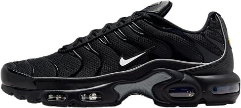 حذاء Nike Air Max Plus OG للرجال مع لمسات عاكسة للضوء (أسود/أسود/فضي معدني) مقاس 11 in Kuwait