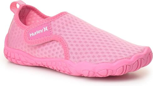 أحذية مائية للأطفال من Hurley - جوارب مائية سريعة الجفاف قابلة للتنفس مع نعل مرن للشاطئ وحمام السباحة ووسادة الرذاذ واللعب الصيفي في الهواء الطلق - الإبحار in Kuwait
