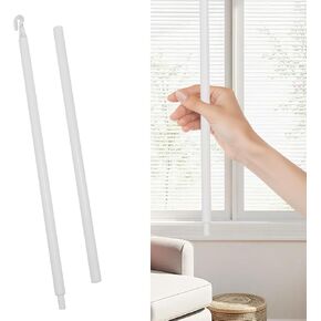 24 Inch Blind Wand Replacement with Hook, Plastic Spliceable Blind Rod, Window Blinds Stick Replacement for Vertical & Horizontal Blinds,1 Pack in Kuwait