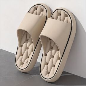 Unisex EVA Shower Slippers, Quick-Dry Non-Slip Bathroom Sandals, Indoor & Outdoor Pool Slides, Lightweight Soft Sole House Shoes in Kuwait