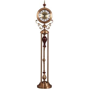 Floor Clock Vertical Ornaments European Villa Decoration Station Model Pendulum Seat in Kuwait