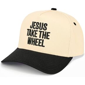Premium Embroidered Hat | Jesus Take The Wheel Hat in Kuwait