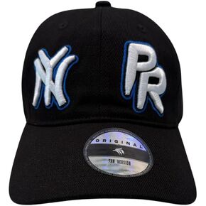 PR NY Trucker Hat for Men & Women – Premium Cotton Blend Adjustable Cap | NY PR Embroidery | Casual Outdoor Headwear in Saudi Arabia