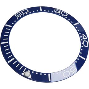 38.0 * 30.6mm Ceramic Bezel Compatible with Omega Seamaster Planet Ocean 007 41mm Automatic Watch in Kuwait