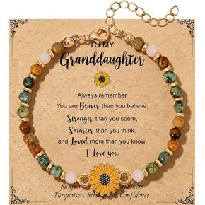 Sunflower Gifts for Women, Gifts for Women Bracelet, Symbol of Positivity Strength and Love, Inspirational Sunshine Jewelry, Birthday Christmas Thank You Gift, Friends Daughter Coworkers in Saudi Arabia