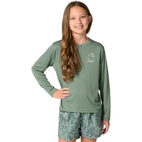 Carhartt Girls' Long Sleeve Force Sun Defender T-Shirt in Saudi Arabia