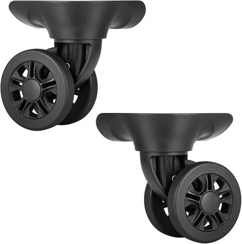 luggage replacement wheels-compatible with delsey luggage.Pack of 2.(Before making the purchase, please confirm the size. It is not compatible with all models of luggage from the Delsey brand.) in Saudi Arabia