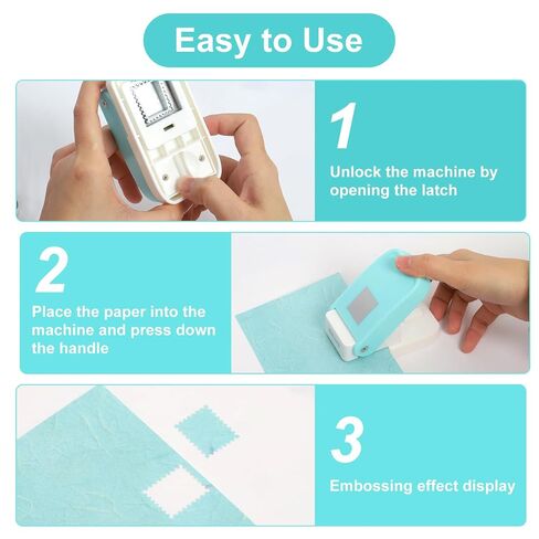 Single Hole Punch, 40 Sheets Punch Capacity, Kaluofan Hole Puncher Single, Small Hole Punch with Non-Slip Removable Base, One Hole Puncher for Crafts, Scrapbooks, Paper, Chipboard in Kuwait