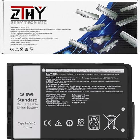 ZTHY JPFMR Laptop Battery Replacement for Dell Chromebook 3400 3100 2-in-1 5488 5493 5593 Series 0JPFMR 7MT0R 16DPH 65N6H 7T0D3 07GDY DN33X RDNP5 11.4V 42Wh 3Cell in Saudi Arabia