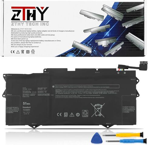 ZTHY JPFMR Laptop Battery Replacement for Dell Chromebook 3400 3100 2-in-1 5488 5493 5593 Series 0JPFMR 7MT0R 16DPH 65N6H 7T0D3 07GDY DN33X RDNP5 11.4V 42Wh 3Cell in Saudi Arabia