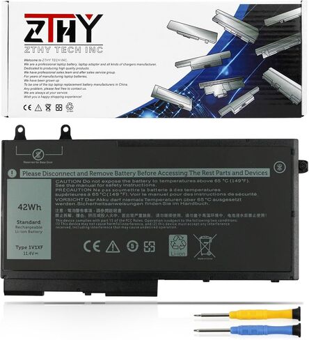 ZTHY JPFMR Laptop Battery Replacement for Dell Chromebook 3400 3100 2-in-1 5488 5493 5593 Series 0JPFMR 7MT0R 16DPH 65N6H 7T0D3 07GDY DN33X RDNP5 11.4V 42Wh 3Cell in Saudi Arabia