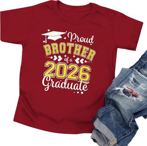 Graduation Shirts 2026 for Family Proud Group Grad Tees 2026 Graduate Senior Gift Top in Saudi Arabia