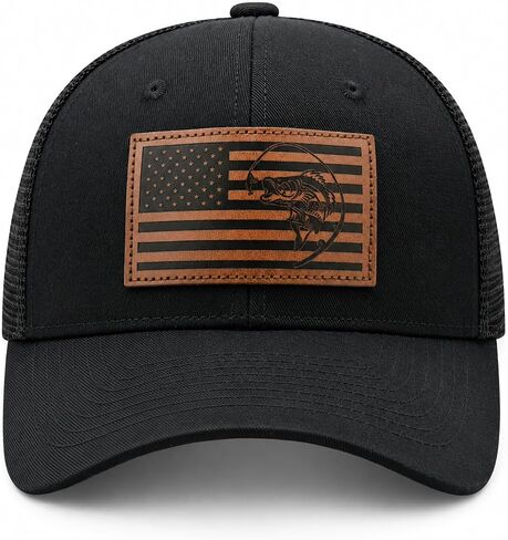Waldeal Fishing Gifts for Men, Adjustable Fishing Trucker Hat, for Grandpa Dad Grandfather Uncle Brother in Saudi Arabia