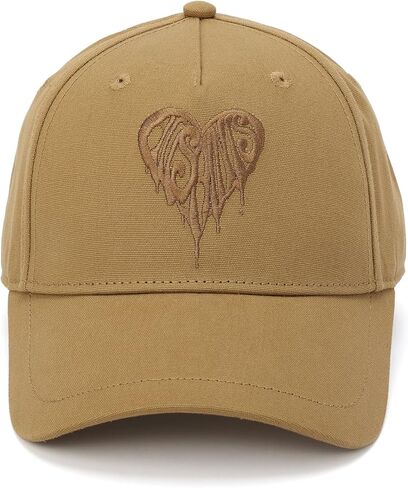 AllSaints Women's Logo Patch Baseball Cap, 100% Cotton Hat with Adjustable Strap, Summer Accessory in Saudi Arabia
