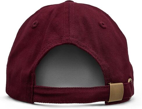 Tee Luv Dr Pepper Dad Hat - Retro Soda Pop Graphic Baseball Cap (Burgundy) in Kuwait