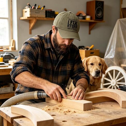 Gifts for Men Dad Birthday Gift for Fathers Day Mens Gifts Ideas - I FIX Stuff and I Know Things Hats for Men Baseball Cap in Saudi Arabia