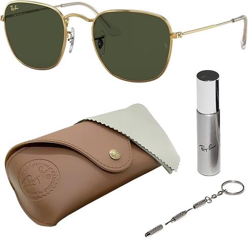 Ray-Ban RB3857 FRANK Square Shaped Sunglasses for Men & Women with Official RAYBAN Eyewear Kit in Saudi Arabia